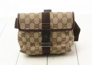 グッチ　GGキャンバス　ウエストバッグ