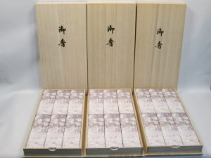 大吉鶴見店で線香をお買取りしました