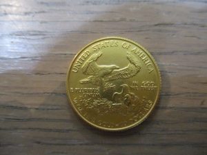 大吉 武蔵小金井店 イーグル金貨の画像です