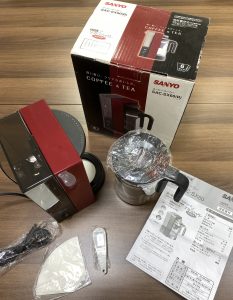 コーヒーメーカー等の小型家電も買取してます!!大吉えるむプラザ三田店(*^^*)
