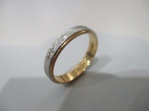Pt850/K18コンビのリングをお買取り致しました♪大吉松江店