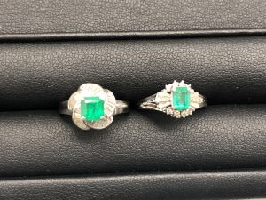 エメラルドのジュエリーリングを高価買取しました!!大吉綾瀬タウンヒルズ店★