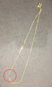 切れたネックレスのお買取なら　買取専門店 大吉 イオンモール今治新都市へお越しください！