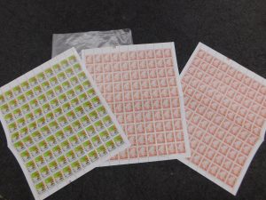 ブログ 切手シート