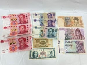 外国のお札も買取している大吉イオンタウン諏訪ノ森店です!