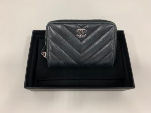 CHANEL　ラムスキン　小銭入れ