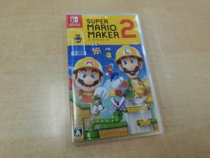 任天堂スイッチ用ソフト『スーパーマリオメーカー2』中古美ソフト