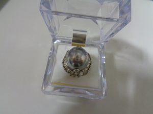 プラチナ素材,パール付き,リング,買取,海老名市,座間市,綾瀬市,相模原市