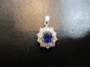 大吉 武蔵小金井店 プラチナダイヤサファイヤの画像です