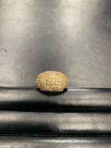 メレダイヤのパヴェデザインのリングをお買取りしました大吉カラフルタウン岐阜店です。