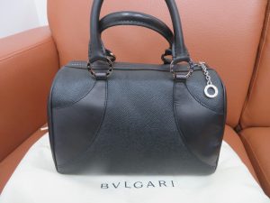 ブランドバック　ブルガリミニボストンお買取りさせて頂きました。