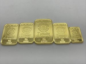 金のインゴットをお買取りしました大吉国立店です!!