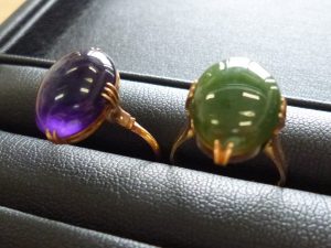 宝石のついた指輪のお買取りを致しました。買取専門店大吉ゆめタウン中津店(大分)です。