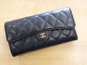 CHANEL シャネルの長財布のお買取りを致しました。買取専門店大吉ゆめタウン中津店(大分)です。