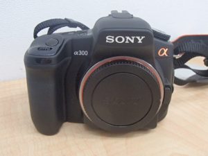 SONY 一眼レフデジタルカメラ α300 をお買取り!大吉ゆめタウン八代店