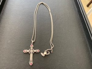 K18WGネックレス