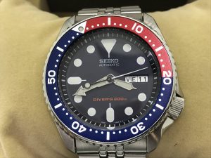 SEIKOの腕時計ダイバーズ200mをお買取りしました大吉国立店です!!