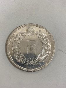 1円銀貨を買取させて頂いた大吉イオンタウン諏訪の森店です！