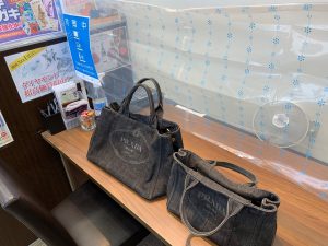 連日ブランド品買取!勢いが止まりませんね。本日はプラダ・カナパ買取の姶良市・買取専門店大吉タイヨー西加治木店。