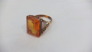 ガーネットのK18リングをお買取りさせていただきました！大吉松江店