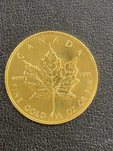 高騰中の金貨を買い取らせていただいた買取専門店大吉イオンタウン諏訪の森店です！