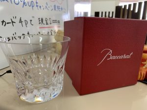 バカラも買取強化月間対象です！ブランド品買取強化月間残り二日の霧島市・買取専門店大吉霧島国分店！