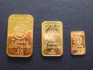 純金 インゴットのお買取りいたしました。買取専門店大吉ゆめタウン中津店(大分県)です。