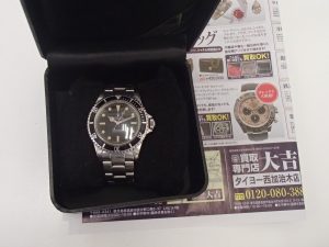 アンティーク ロレックス サブマリーナをお買取!姶良市の買取専門店大吉タイヨー西加治木店です!