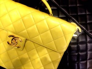 CHANEL マトラッセ ラムスキン チェーン