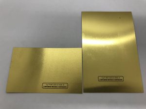 大吉国立店で純金の名刺をお買取りしました！！