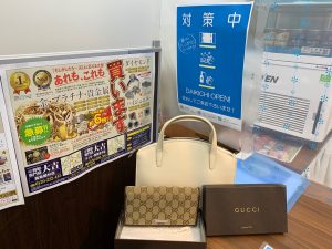 ブランド品、グッチ!ピカピカ未使用クラスから使って使って使ったものも姶良市・買取専門店大吉タイヨー西加治木店なら買取◎!