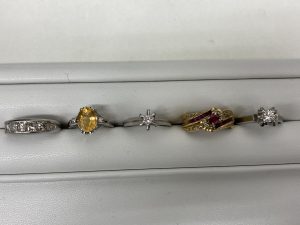 カラージュエリーリング