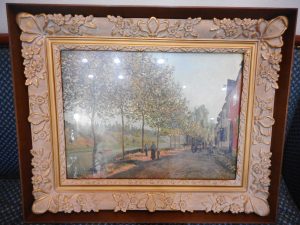 シスレーの絵画