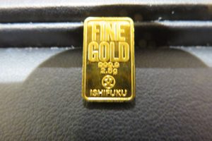 ヤフーの通販で買った ハーフナインの金のお買取の買取専門店大吉東急プラザ新長田店です