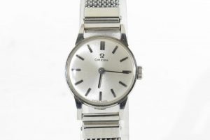 オメガ　Pt850　手巻き