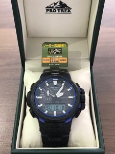 カシオ　ソーラー時計買取