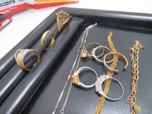 貴金属アクセサリーをお買取りさせて頂きました。