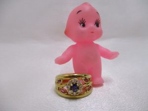 K18のリングをお買取りさせて頂きました♪大吉米子店