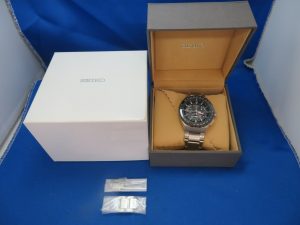 本日はSEIKOのソーラー時計をお買取りさせて頂きました。