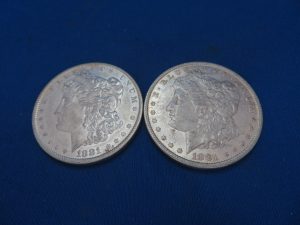 本日はモルガンダラー銀貨をお買取りさせて頂きました。