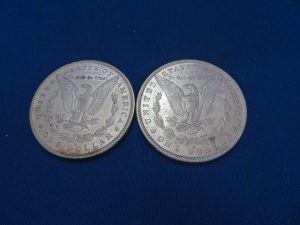 本日はモルガンダラー銀貨をお買取りさせて頂きました。