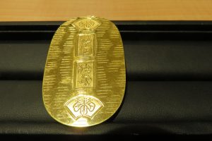 小判、勿論本物の貴金属、金の小判のお買取の大吉東急プラザ新長田です。
