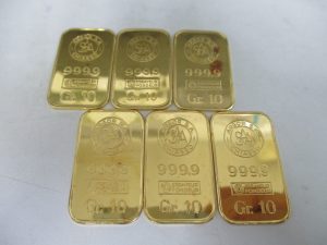 ☆インゴットなど金☆買取りました!買取専門店 大吉 イオン古川店