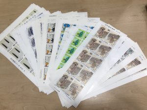 大吉国立店で切手シートをお買取りしました!!