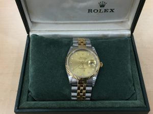 ロレックスのデイトジャストは大吉綾瀬タウンヒルズ店で高価買取!!