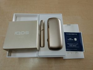 iQOS3アイコス3・DUO・デュオ・電子タバコ・ブリリアントゴールド