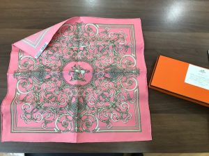 HERMESのスカーフの買取も大吉竜ケ崎店へ。