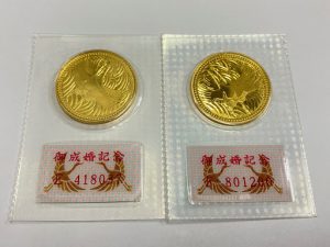 御成婚記念金貨のお買い取りもお任せ下さい！大吉イオンタウン諏訪の森店です(*'ω'*)