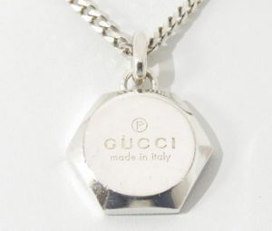Gucci SV925 ヘキサゴン ネックレス1