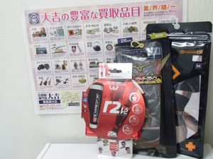 スポーツ用品のお買取は大吉霧島国分店で!ウェア・シューズ・インナー・アクセサリーまで高価買取!